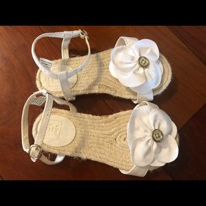Janie and jack white sandals
